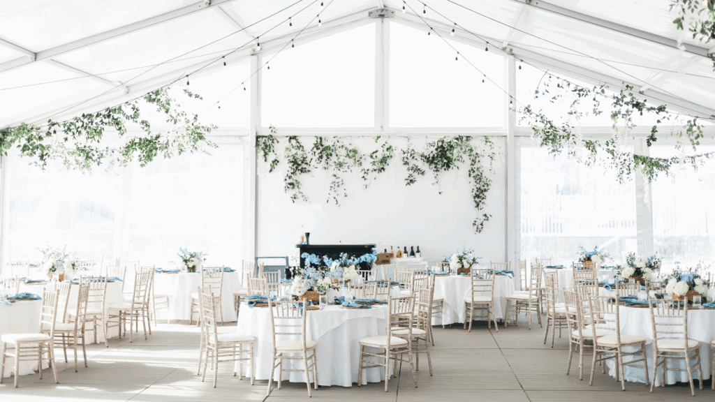 The Grand Tent wedding venue at ICONA Diamond Beach