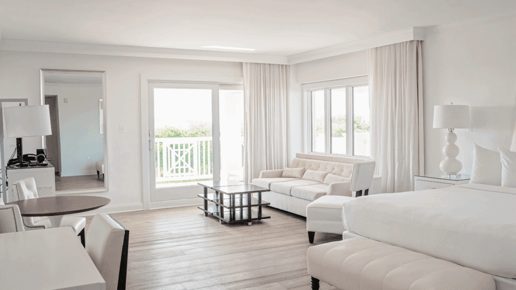 Luxury hotel room at ICONA Avalon