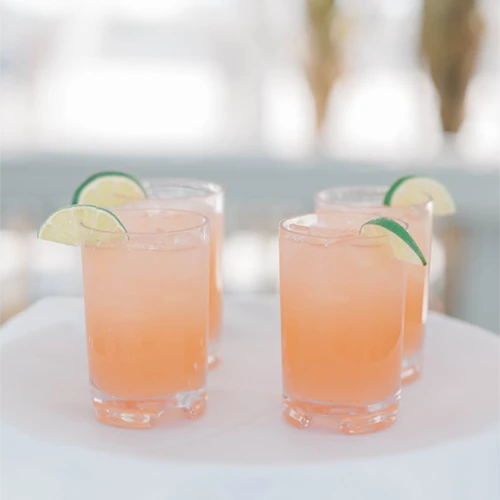 Drinks at the Icona wedding