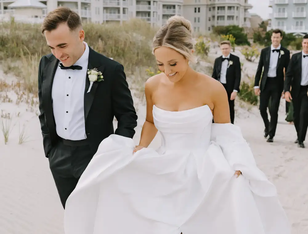 Beachfront weddings nj