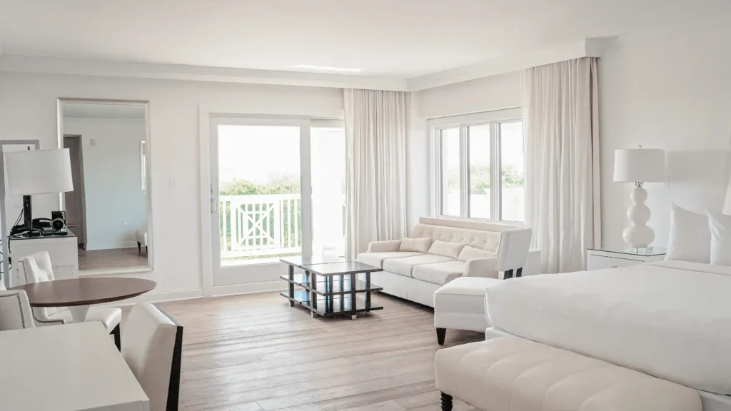Luxury hotel room at ICONA Avalon