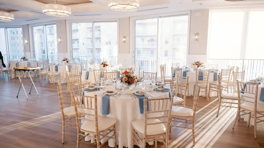 The ocean view ballroom at NJ wedding venue ICONA Diamond Beach