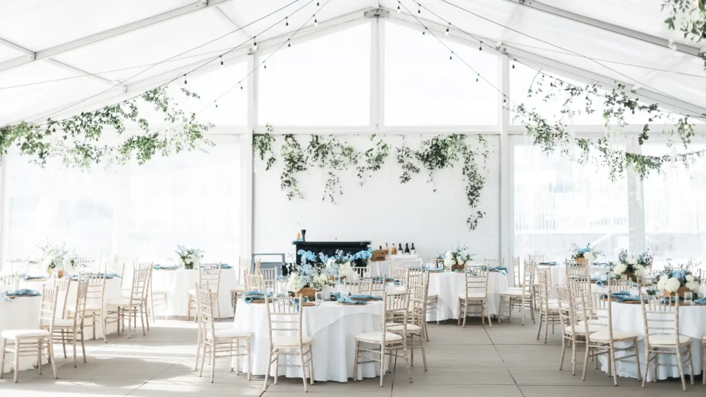 The Grand Tent wedding venue at ICONA Diamond Beach