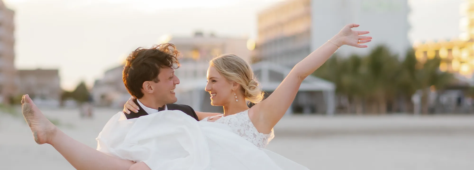 Diamond Beach Wedding in Wildwood Crest, NJ
